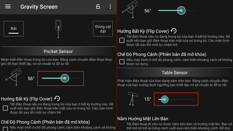 Trang chủ Gravity Screen